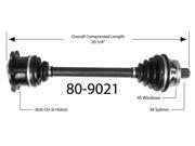 Empi Cv Joint Half Shaft 80-9021