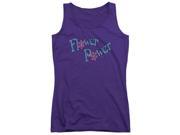 Trevco Dubble Bubble-Flower Power - Juniors Tank Top - Purple, Small