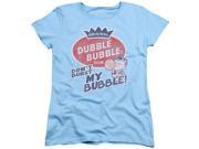 Dubble Bubble Burst Bubble Womens Short Sleeve Shirt