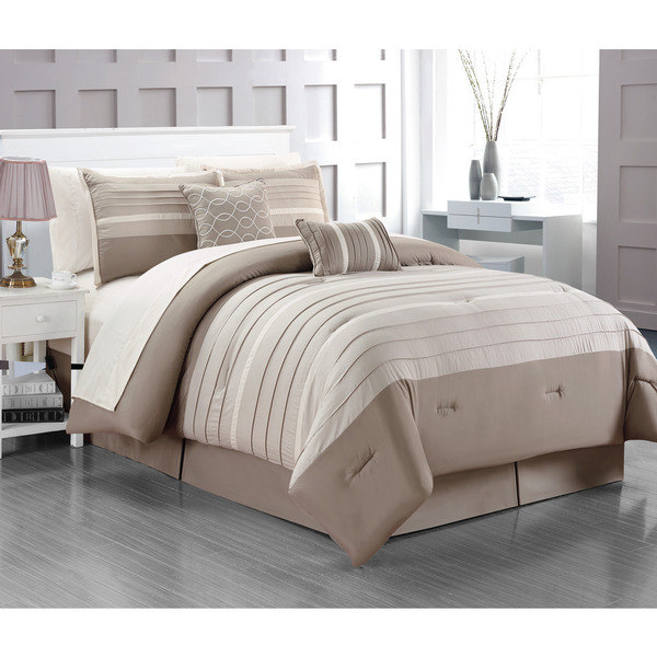 Daytona Tan 10-piece Bed-in-bag
