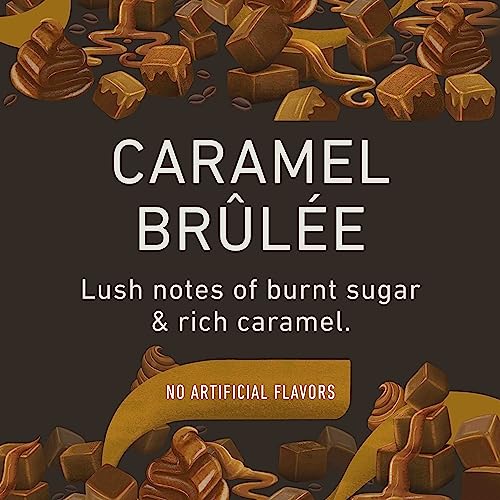 Peet's Flavored Coffee, Caramel Brulee Ground Coffee, 30 Ounces (Three Bags of 10oz), Light Roast thumbnail