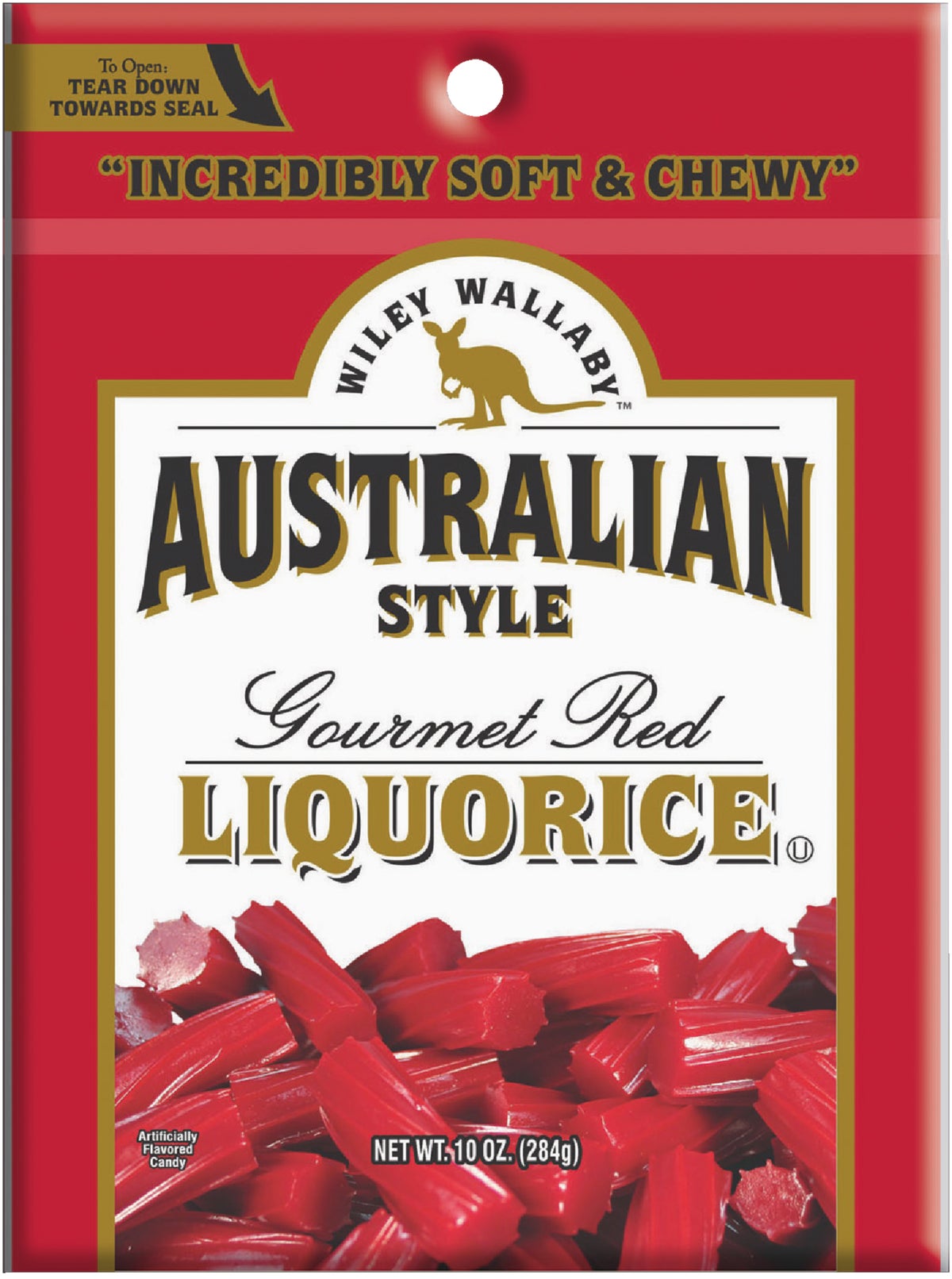 Liberty Distribution Wiley Wallaby Australian Style Liquorice 10 Oz.
