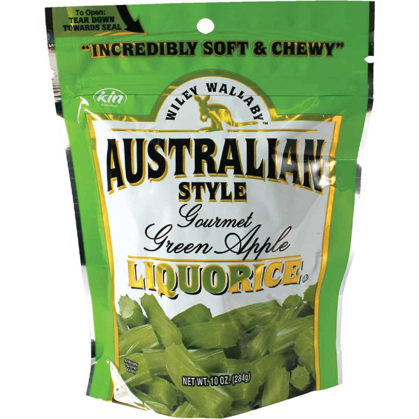 Wiley Wallaby-Wiley Wallaby Green Apple Liquorice 10 Oz. Candy