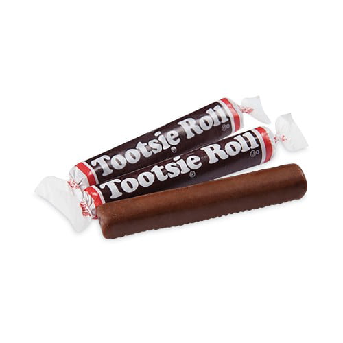 New Tootsie Roll Tub  Approximately 280 Individually Wrapped Rolls  6.75 Lb Tub  Ships in 1-3 Business Days