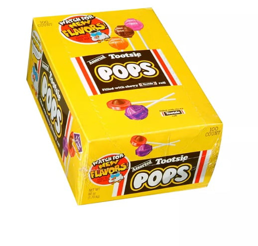 Tootsie Pops (60 Oz.  100 Ct.)