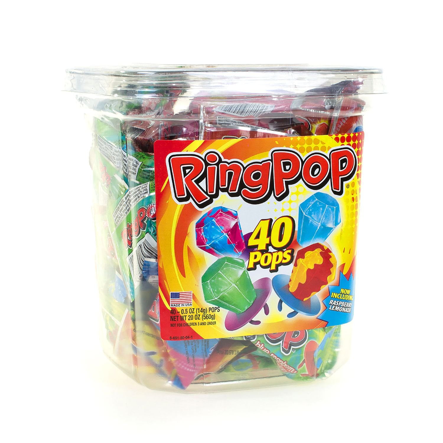Candy Ring Pops (40 Ct.)