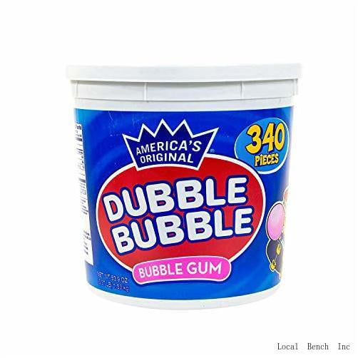 Dubble Bubble America S (340 Count) Original Bubble Gum Tub  340 Count