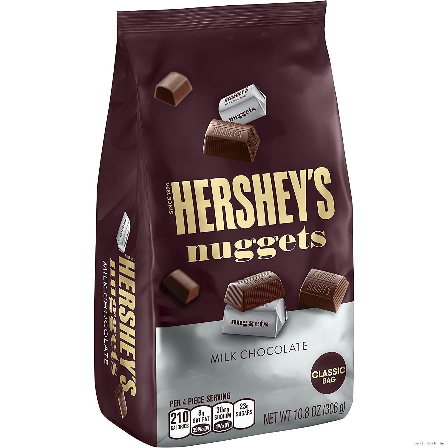 HERSHEY S NUGGETS Milk Chocolate  10.8 Oz (Pack of 2) (2)