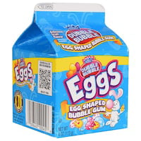 Dubble Bubble Egg-Shaped Gum  4 Oz. Cartons (2 Pack)