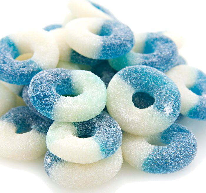 Grandys Candys Fruity Flavored Gummi Rings Bulk Sizes