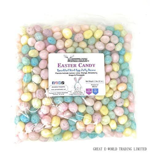 Speckled Birds Egg Jelly Beans  2 Pounds  Assorted Fruit  Bulk  Easter  Spring