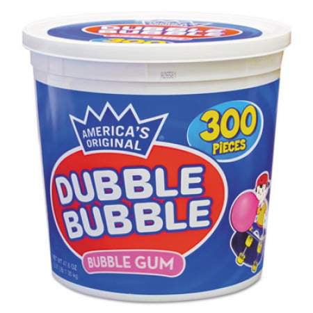 Dubble Bubble Bubble Gum  Original Pink  300/Tub (16403)