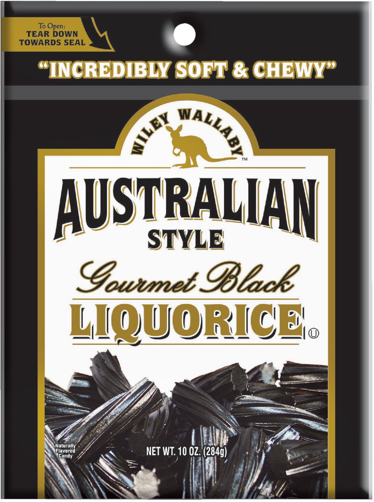 Liberty Distribution Wiley Wallaby Australian Style Liquorice 10 Oz.