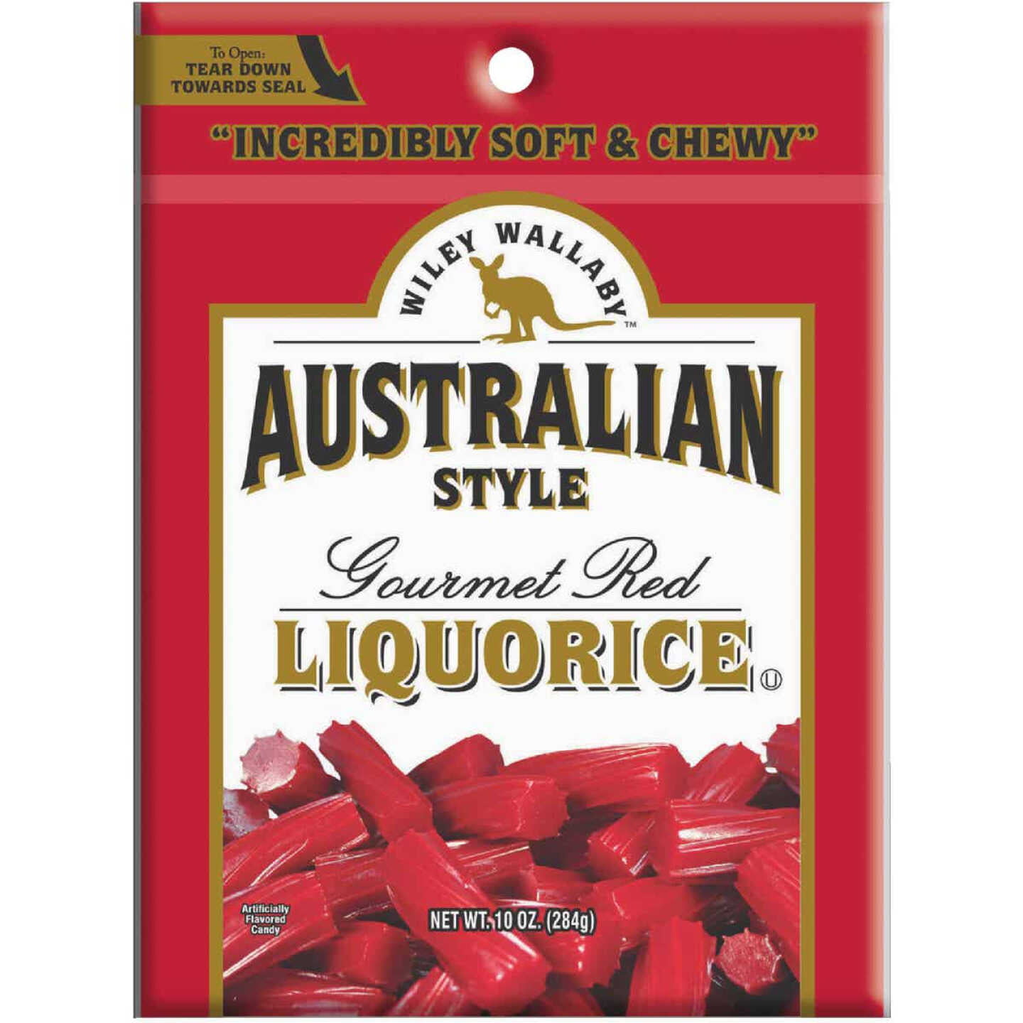 Wiley Wallaby-Wiley Wallaby Red Liquorice 10 Oz. Candy