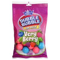 America S Original Dubble Bubble Very Berry Flavored Gumballs  4 Oz. (2 Bags)