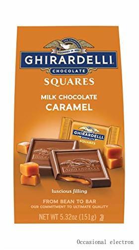 Ghirardelli Chocolate Squares  Milk Chocolate with Caramel Filling  5.32 Ounce