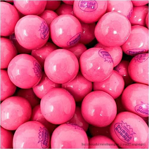 Dubble Bubble Original 1928 Classic Bubblegum Pink Colored Gumballs 3 Lbs American Candy Assorted Mix Bulk Value in Resealable Bag (48 Oz)
