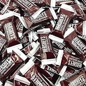 LaetaFood HERSHEY S Zero Sugar Milk Chocolate Candy Bars  3 Pound Bag