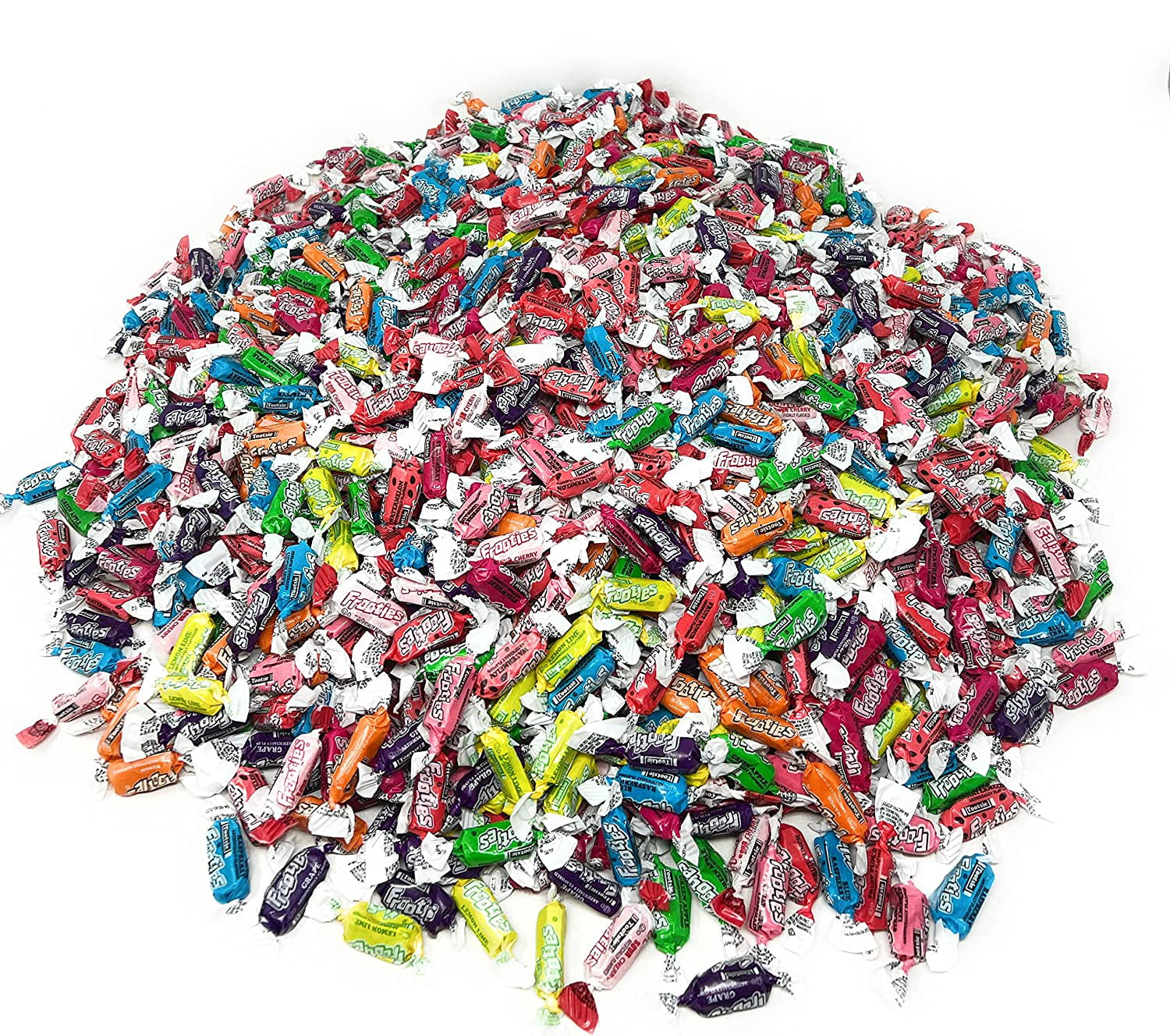 Tootsie Roll Frooties American Holiday Candy Fruity Favorites Party Mix Bag Soft and Chewy Taffy Midgees Individually Wrapped Assorted 10 Flavor Varie