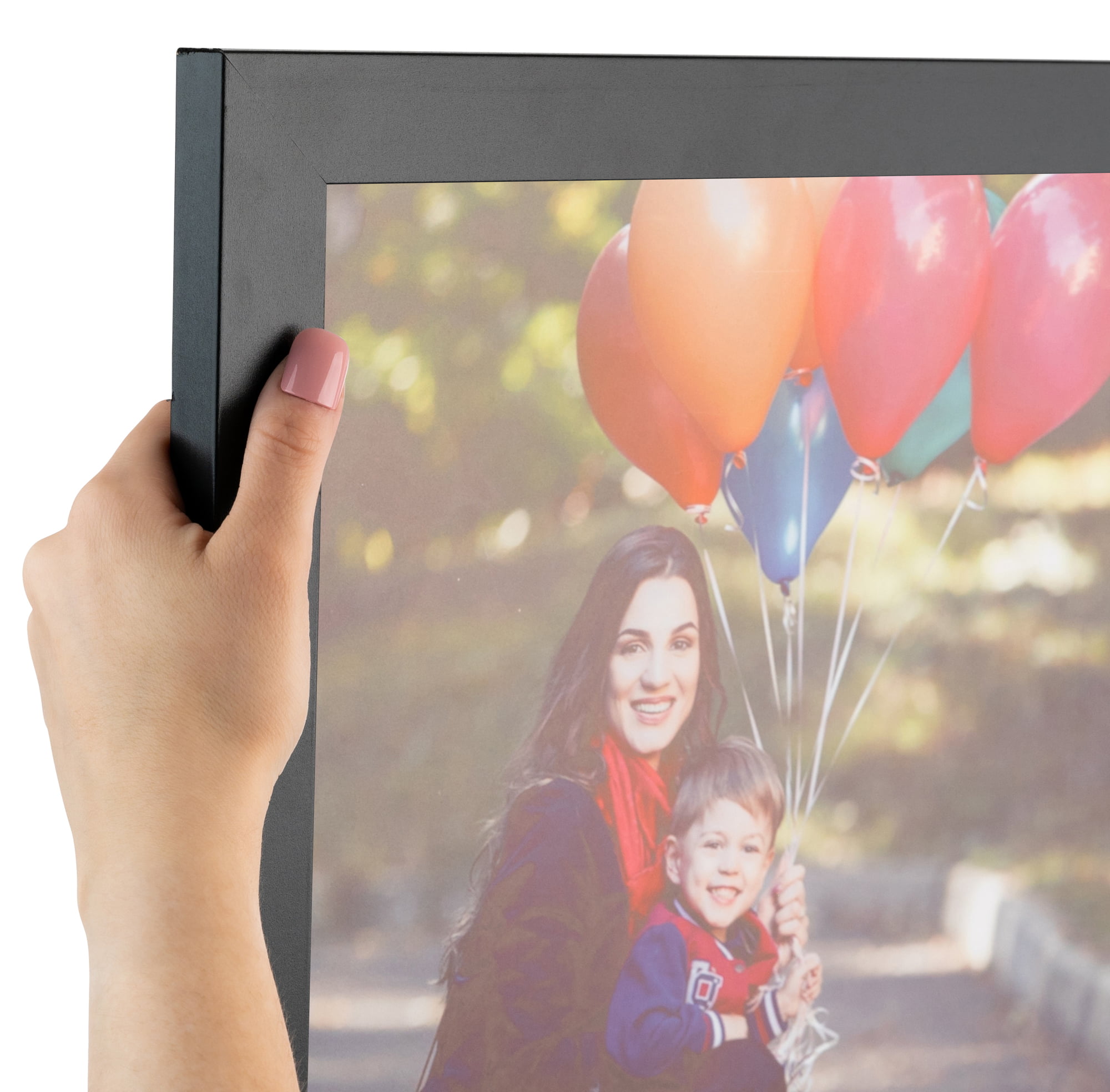 ArtToFrames 30x40 Inch Black Picture Frame  Black MDF Poster Frame (3943)