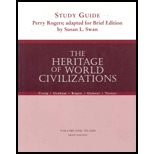 Supplement: Study Guide Volume I - Heritage of World Civilizations, the: Volume I, to 1650, Brief Ed