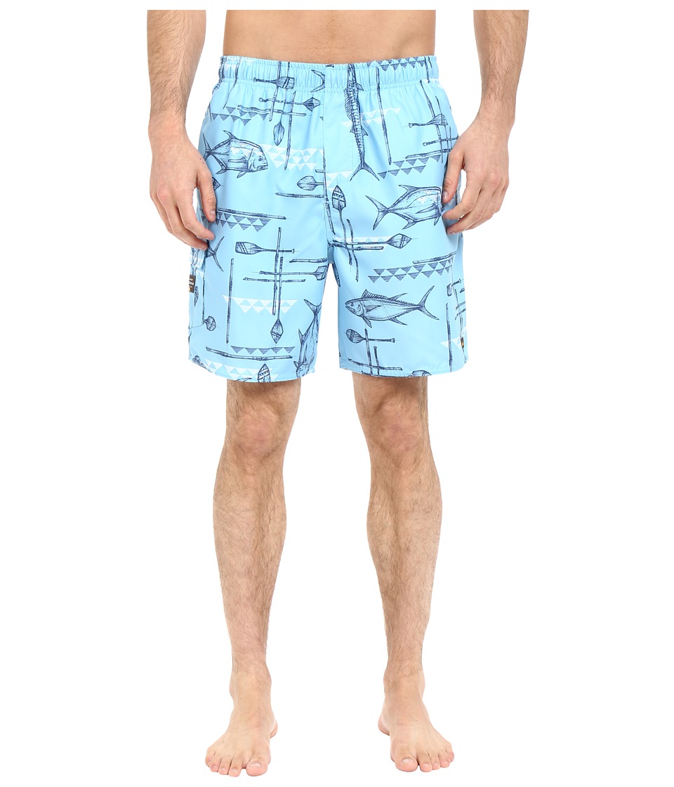 Quiksilver Waterman - West Palm Volley Boardshorts (clean Air) Men's Swimwear