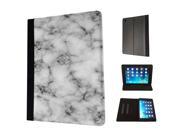 1229 - Novalty Fun Marble Texture Design Apple iPad 2 iPad 3 iPad 4  Pouch Cover Book Style Defender Stand Cover