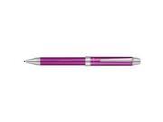 Pilot 2 +1 Evolt 2 Color 0.7 Mm Ballpoint Multi Pen 0.5 Mm Pencil Bthe150r-sv Stripe Violet Body