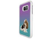 Samsung Galaxy S7 G930 Coque Fashion Trend Case Coque Protection Cover Plastique Et MÃ©tal - White 1507 - Trendy Dog Hound Pets Collage Animals Kawa