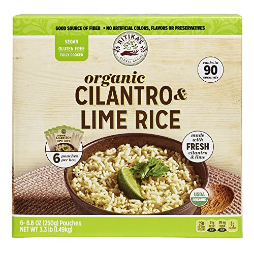 Ritika's Global Grains Organic Cilantro & Lime Rice
