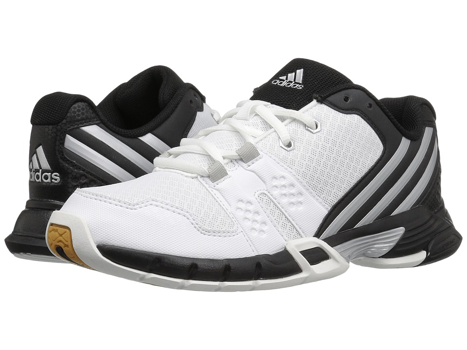 Adidas - Volley Team 4 (white/matte Silver/black) Women's Volleyball Shoes