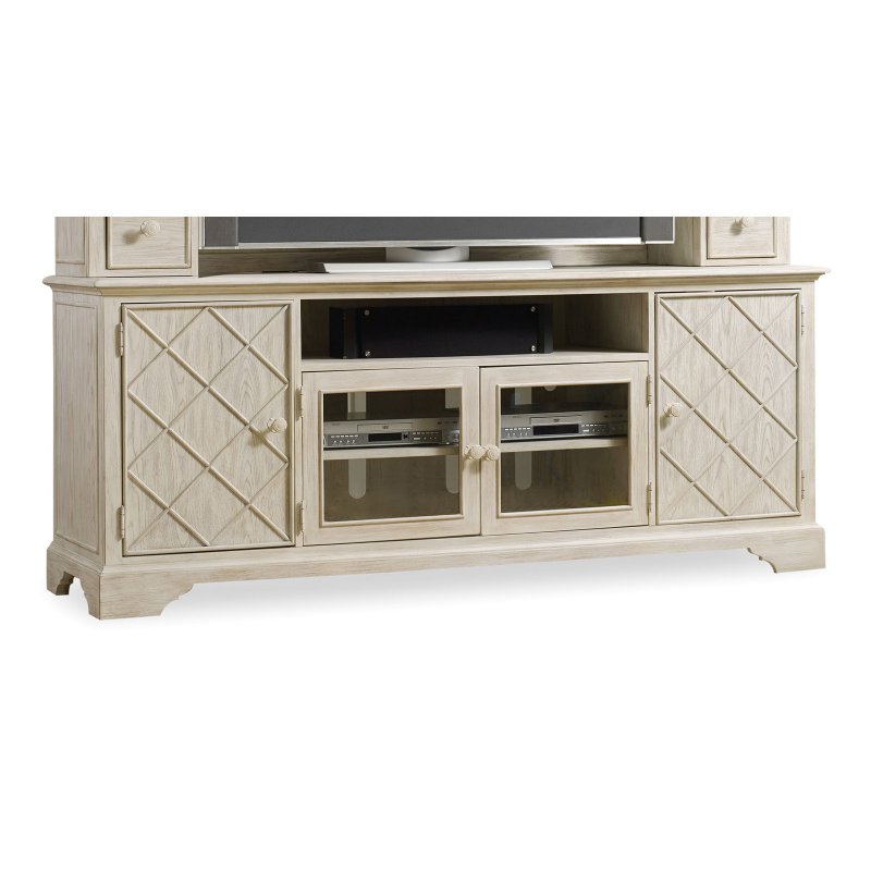 Hooker Furniture 5325-55480 80 Inch Wide Rubberwood Media Center from the Sunset