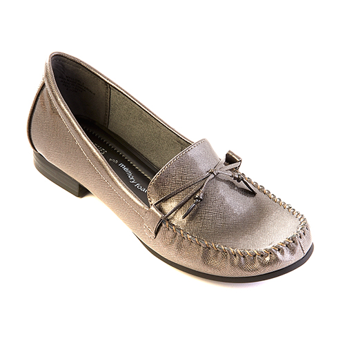 Mootsies Tootsies Mallori 3 Loafers 7.5 B, Pewter