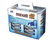 Maxell 723443 - Lr648B Alkaline Batteries (Aa; 48 Pk; Box)