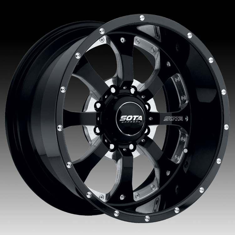 SOTA Offroad 561DM Novakane DeathMetal 18x9 8x180 0mm (561DM-18988+00)