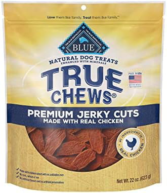 Blue Buffalo True Chews Premium Jerky Cuts Natural Dog Treats  Chicken 22 Oz Bag Chicken 22 Oz