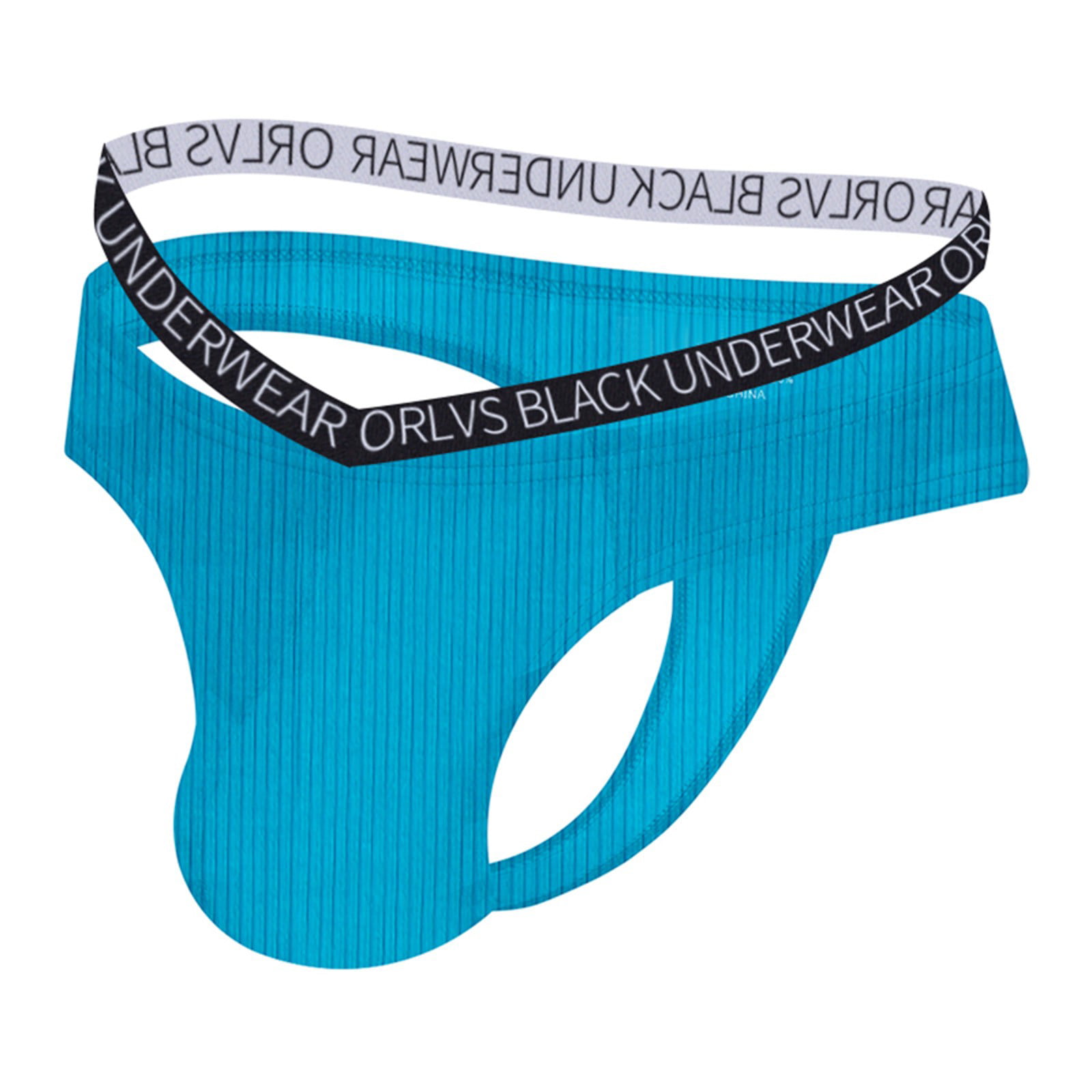 CLZOUD Breathable Underwear Blue Cotton Mens Underwear Summer Mesh Breathable Comfortable Wingless Briefs Xl