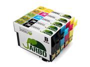 JARBO Replacement for Epson 200XL Ink Cartridge High Capacity 5 Pack Use in Epson XP-410 XP-300 XP-310 XP-400 XP-200 WF-2540 WF-2530 WF-2520 Printer