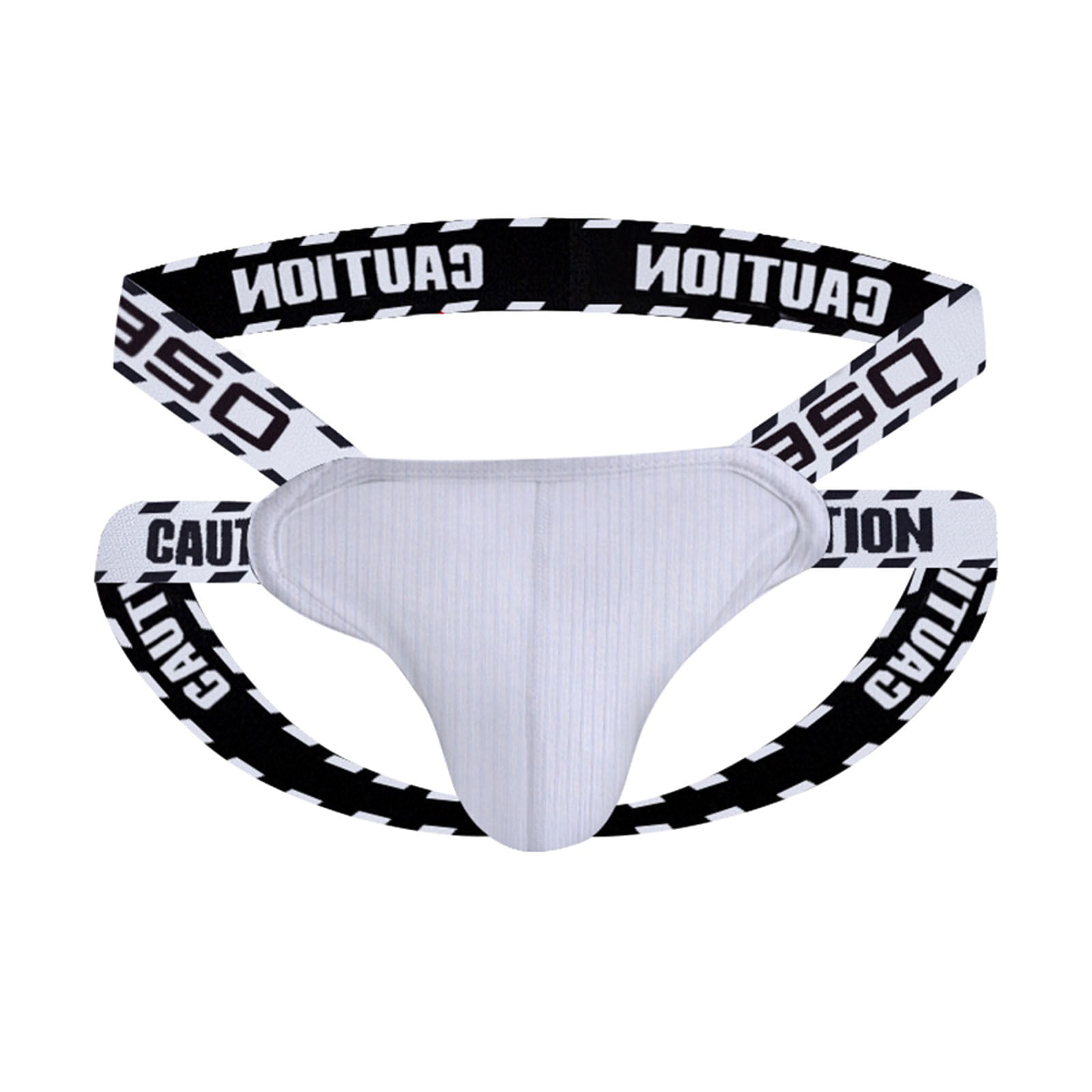 CLZOUD Men Briefs Underwear White Modal Thong Low Waist Cotton Breathable Exciting Pouch T Pants Comfortable Short Shorts Xxl