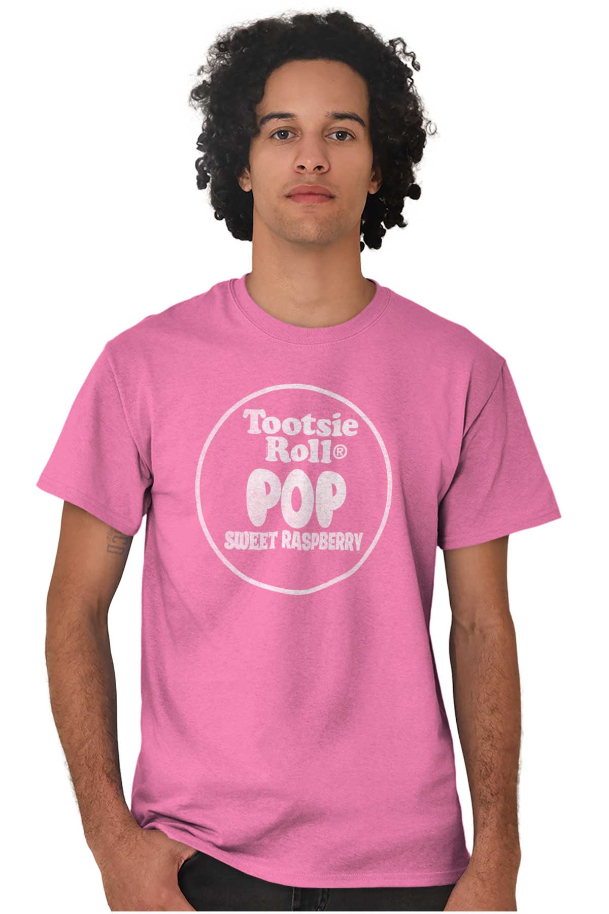 Retro Tootsie Pop Sweet Raspberry Men S Graphic T Shirt Tees Brisco Brands X