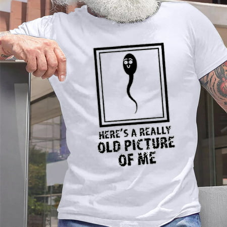 TKing Fashion Mens Shirts T-shirt Graphic Text 3D Printing Street Casual Short Sleeve Button Down Printed Clothing Basic Shirts for Men(White L)