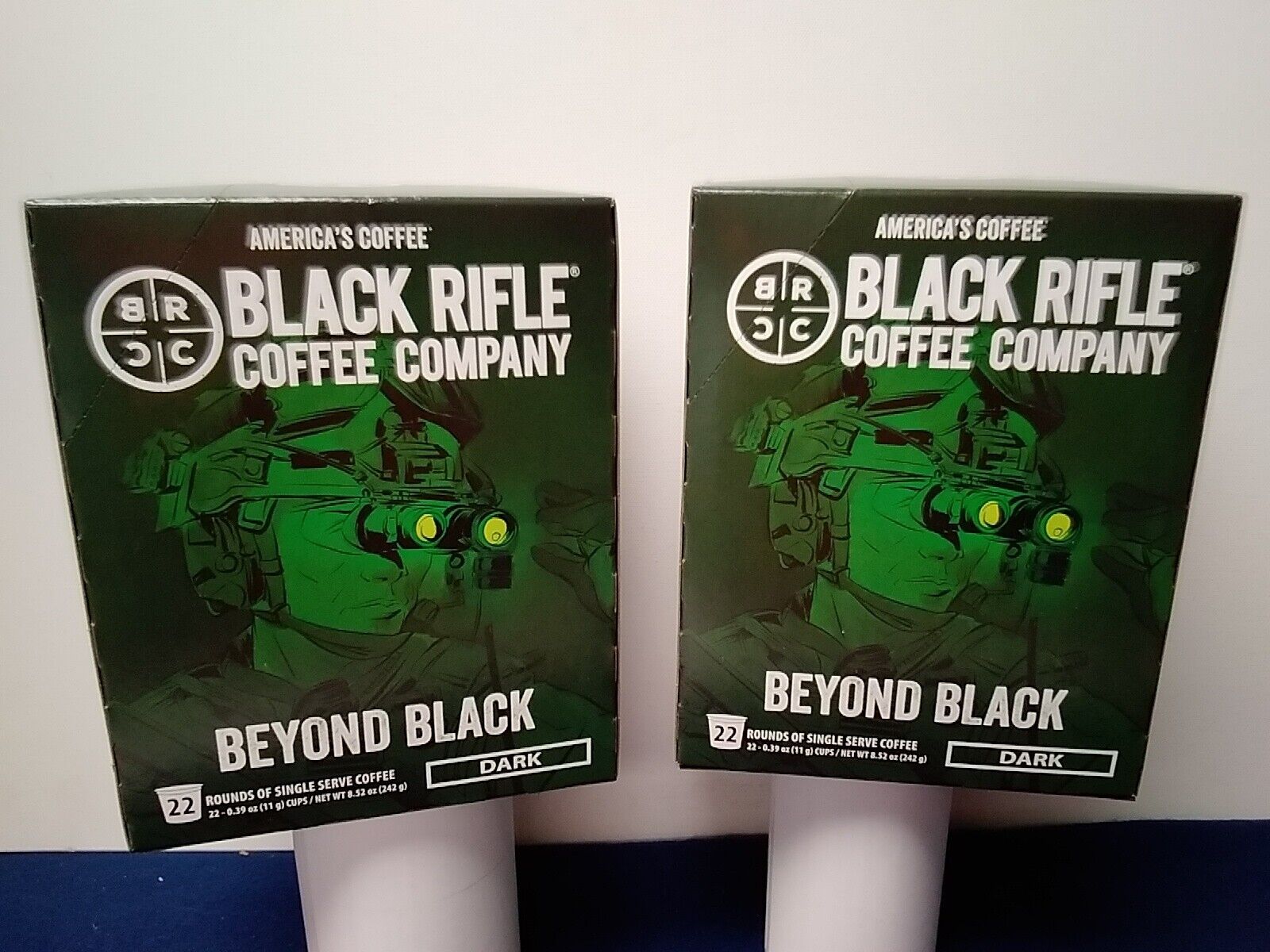 Black Rifle Coffee - Rifle Coffee Company Beyond Coffee Keurig K-Cup Pods, Dark Roast, 22/Box