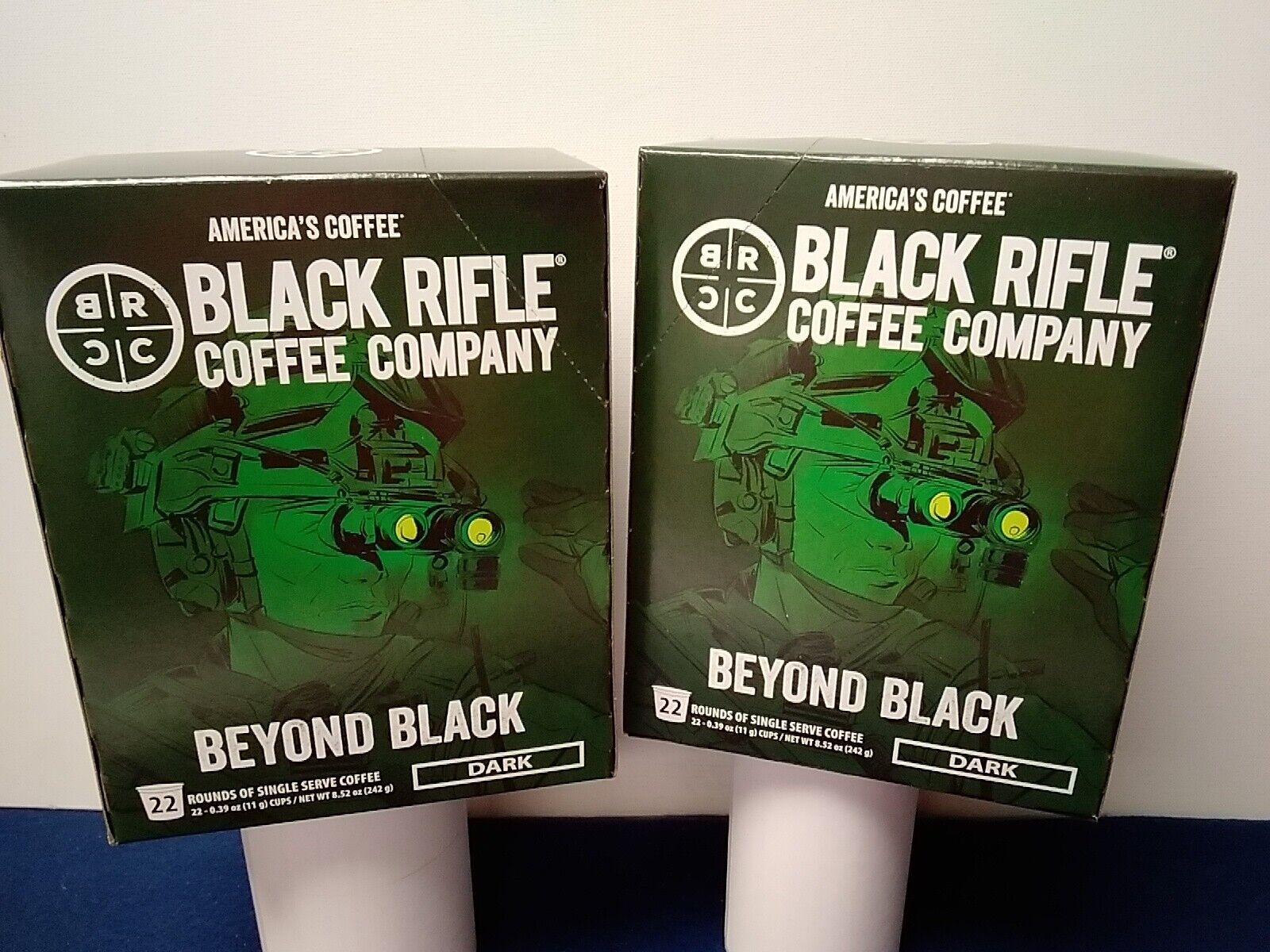 Black Rifle Coffee - Rifle Coffee Company Beyond Coffee Keurig K-Cup Pods, Dark Roast, 22/Box thumbnail