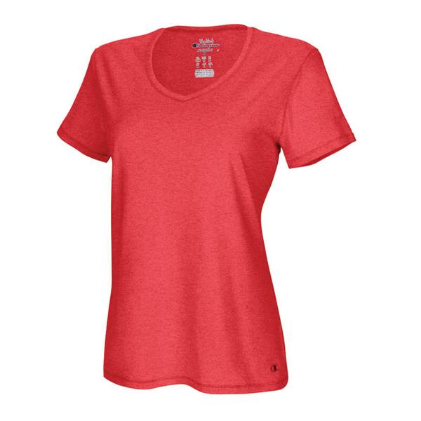 Champion 8875 Authentic Jersey V-Neck Tee