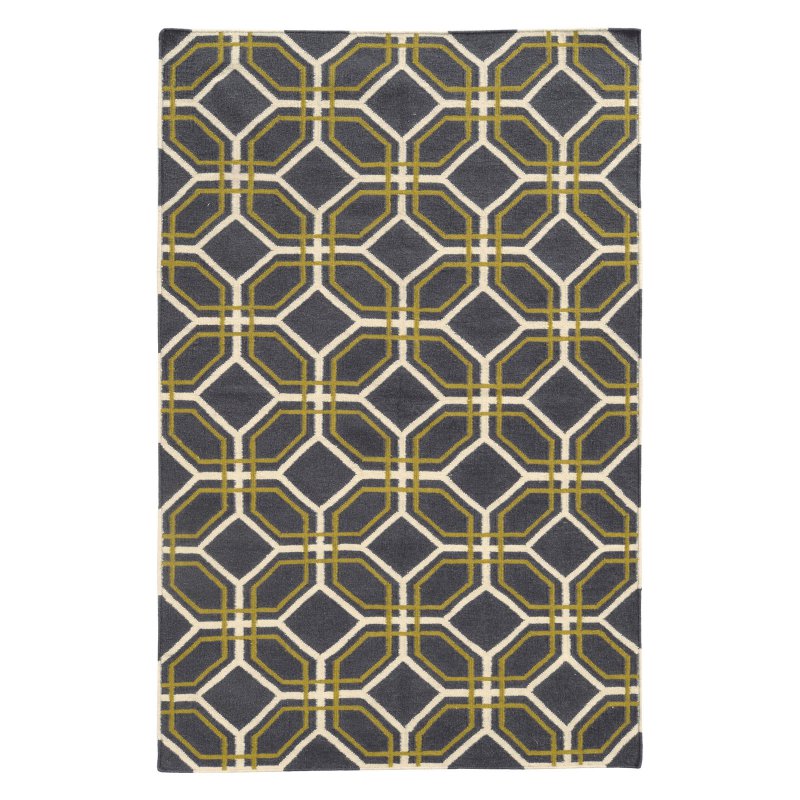 Pantone Universe Matrix 4722 Area Rug Charcoal/moss