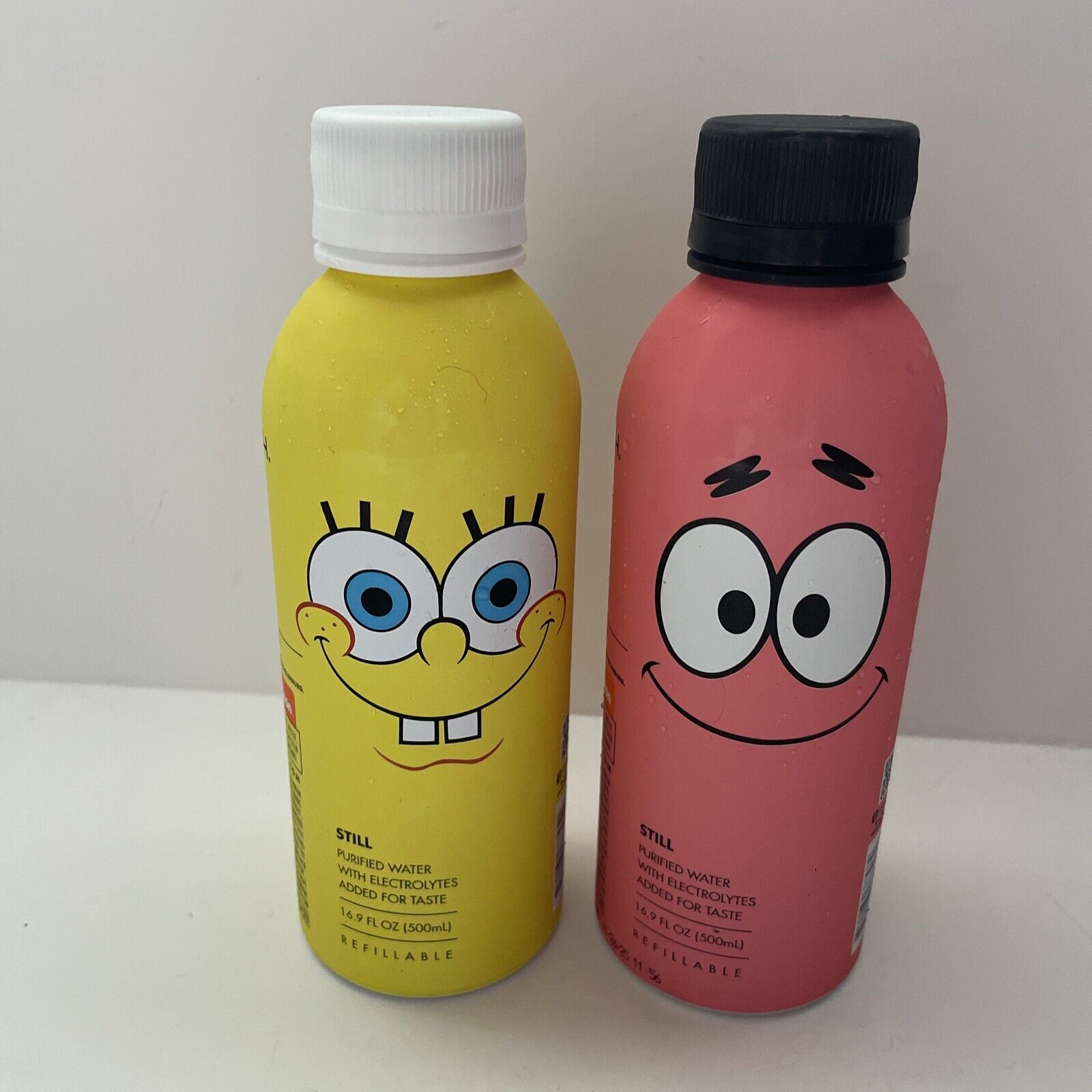 Path Purified Water Nickelodeon Spongebob SquarePants Refillable Bottle - 16.9 Fl Oz