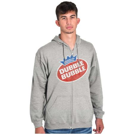 Vintage Dubble Bubble Gum Double Logo Zip up Hoodie Men S Women S Brisco Brands M