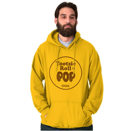 Tootsie Roll Pop Banana Flavored Candy Hoodie Sweatshirt Women Men Brisco Brands 3X