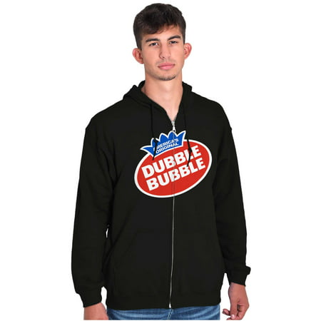 Vintage Dubble Bubble Gum Double Logo Zip up Hoodie Men S Women S Brisco Brands S