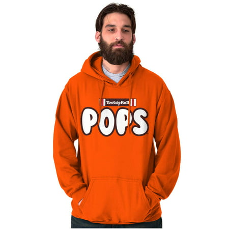 Tootsie Roll Pop Retro Lollipops Logo Hoodie Sweatshirt Women Men Brisco Brands L